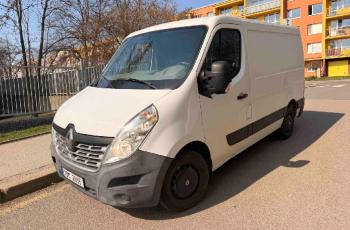 Renault Master L1H1 dodávka k pronájmu – přední pohled